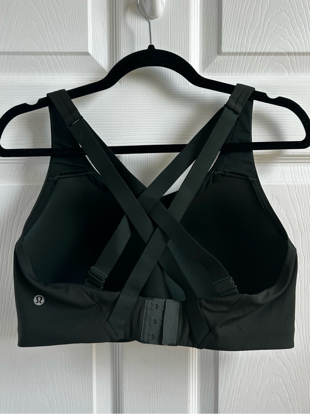 Lululemon Energy Bra High Support in dark green